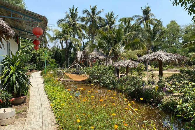 Mekong Delta Nature Cano-Kayak-Cycling & Fishing Private Day Trip - Rice planting and catching fish by hand