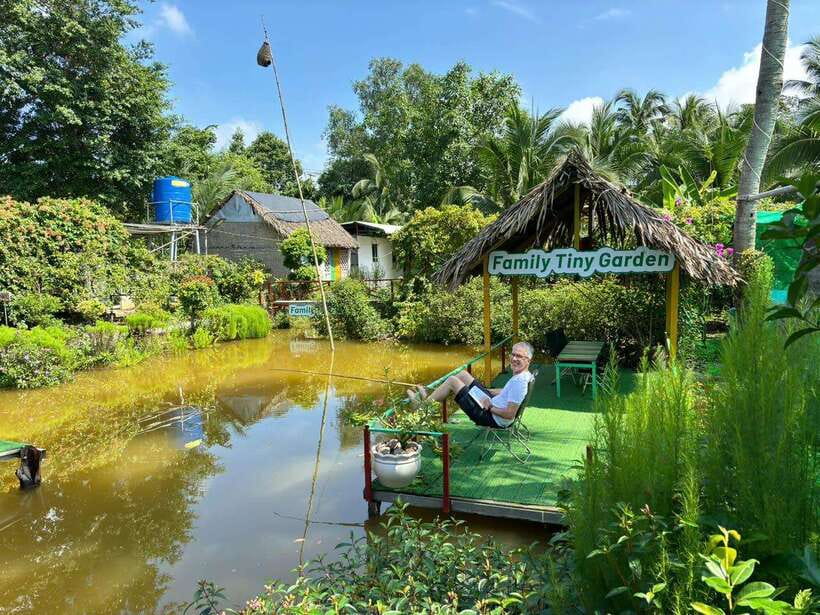 Mekong Delta Nature Private Day Trip: Bicycle-Kayak-Cano... - Canoeing to the fruit orchard