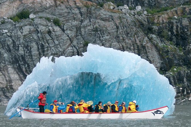 Mendenhall Lake Canoe Adventure - Getting suited up for Alaskan weather