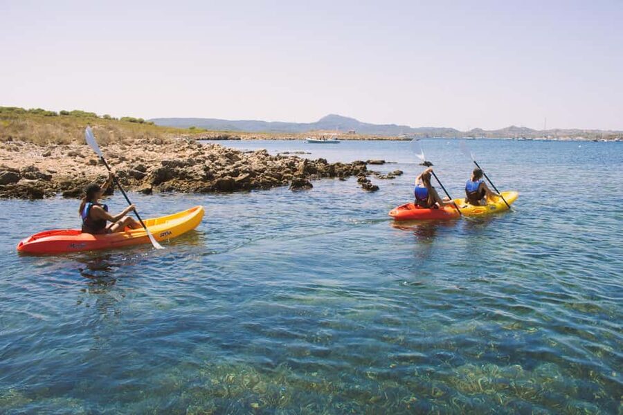 Menorca: Kayak rental in Fornells - Choosing a Route Through the Bay