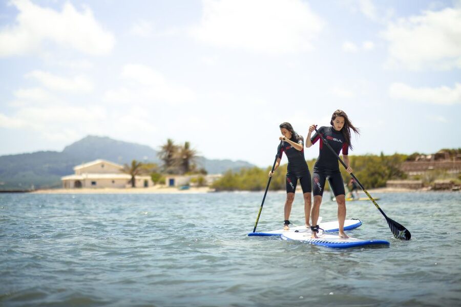 Menorca: Paddle Boarding Rental - Starting at the wooden cabins in Fornells
