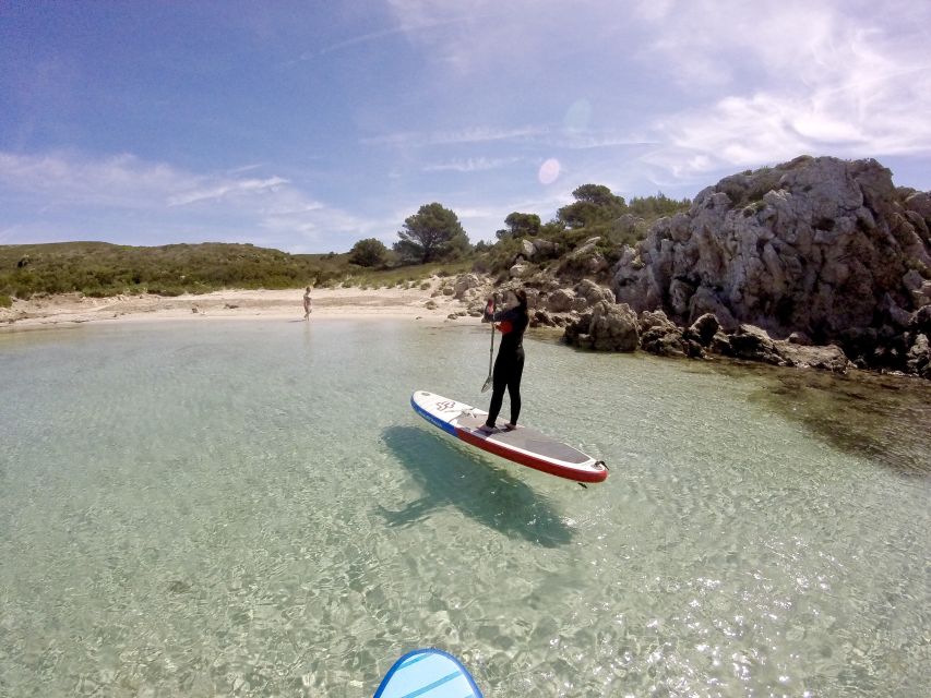 Menorca: Paddle Boarding Rental - Getting comfortable on the board