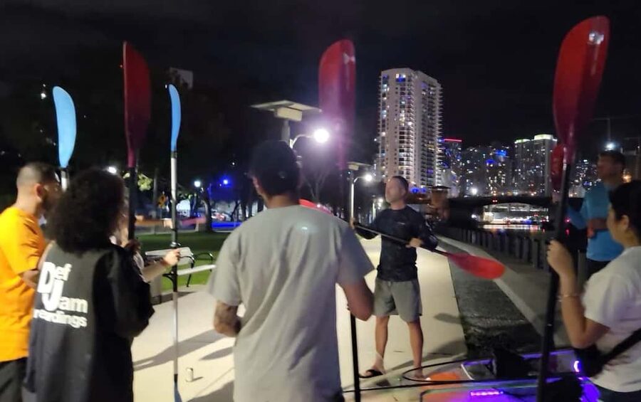 Miami: Guided LED-Lit Kayak Night Tour - Booking details worth checking