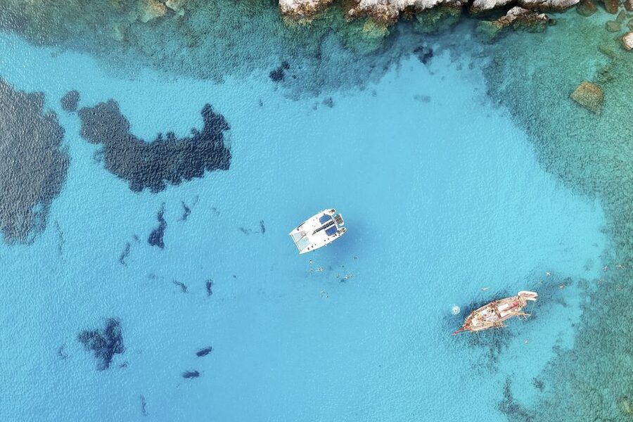 Milos: Full-Day Catamaran Cruise with Paddle Board - Agios Dimitrios and the ride home