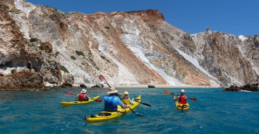 Milos: Guided Kayaking Trip with Snorkelling & Lunch - Why seeing Milos by kayak changes the day