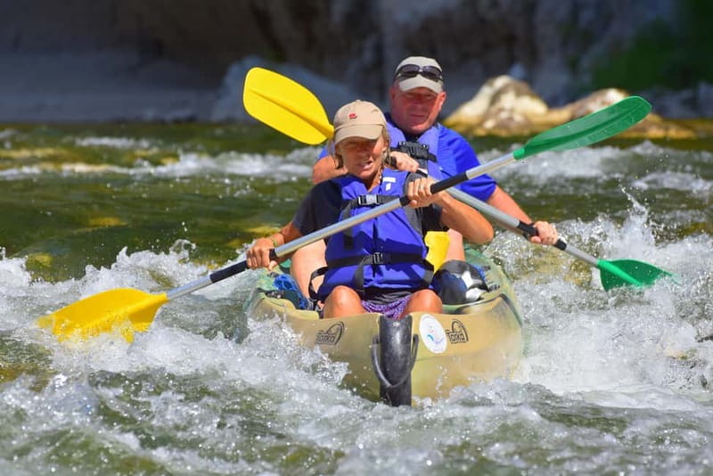 Mini Discovery Descent of the Ardèche by Canoe Kayak: 2 hours - approx. 6 km - Why this short Ardèche route works so well