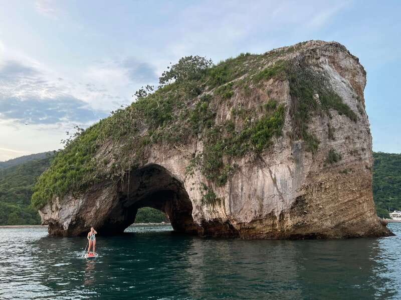 Mismaloya: Los Arcos Bioluminescent Waters Kayak & Cave Tour - Paddling from Mismaloya to Los Arcos
