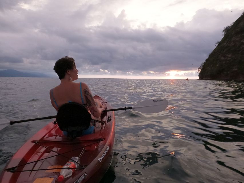 Mismaloya: Los Arcos Bioluminescent Waters Kayak & Cave Tour - Swimming and snorkeling after sunset