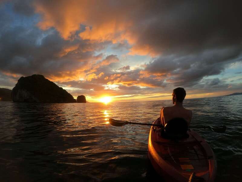 Mismaloya: Los Arcos Bioluminescent Waters Kayak & Cave Tour - Getting ready at the beach club