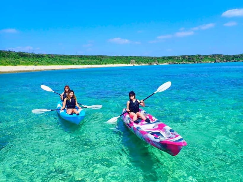 Miyako island: SUP or Canoe at Stunning Blue Beach - Why Imgya Marine Garden works for a short sea outing