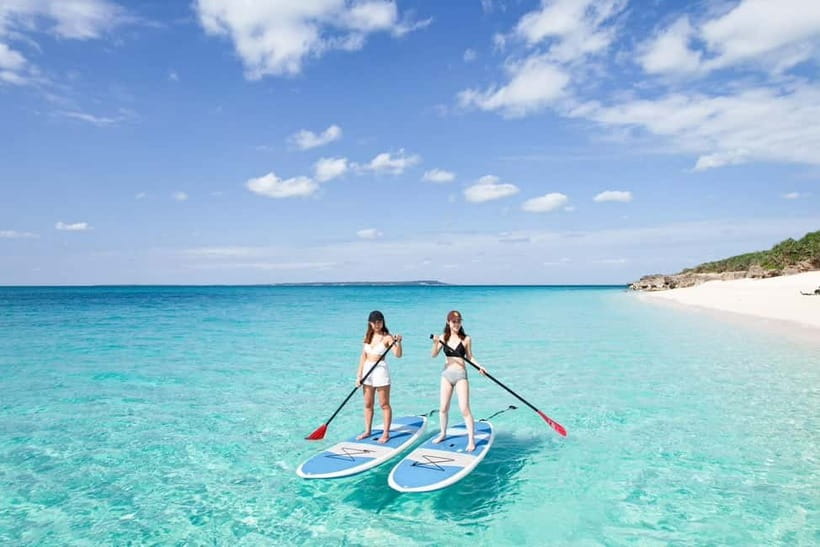 Miyakojima: SUP and Snorkeling- Two Activities in One Day - One hour snorkeling at Shigira Beach