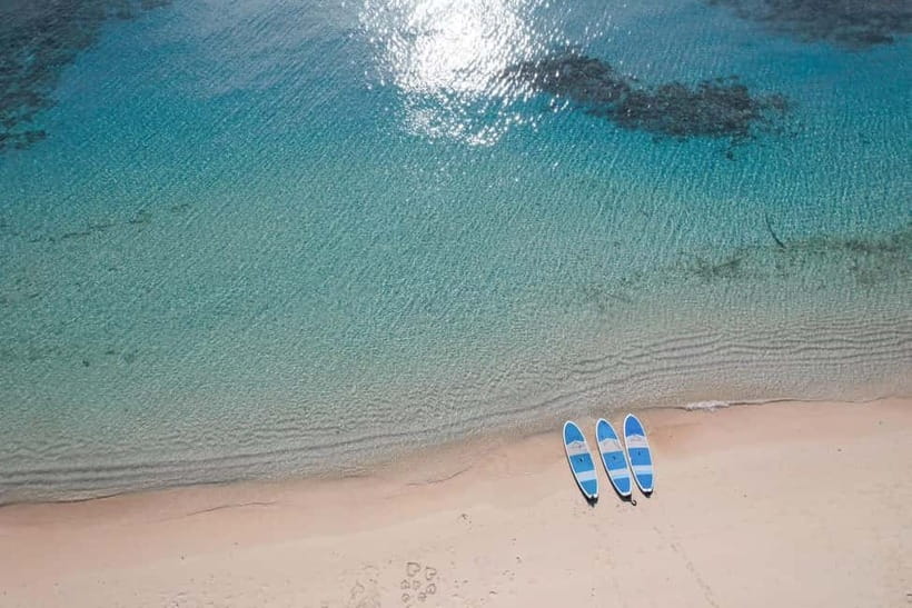 Miyakojima: SUP and Snorkeling- Two Activities in One Day - One hour of SUP at Imgyaa Marine Garden