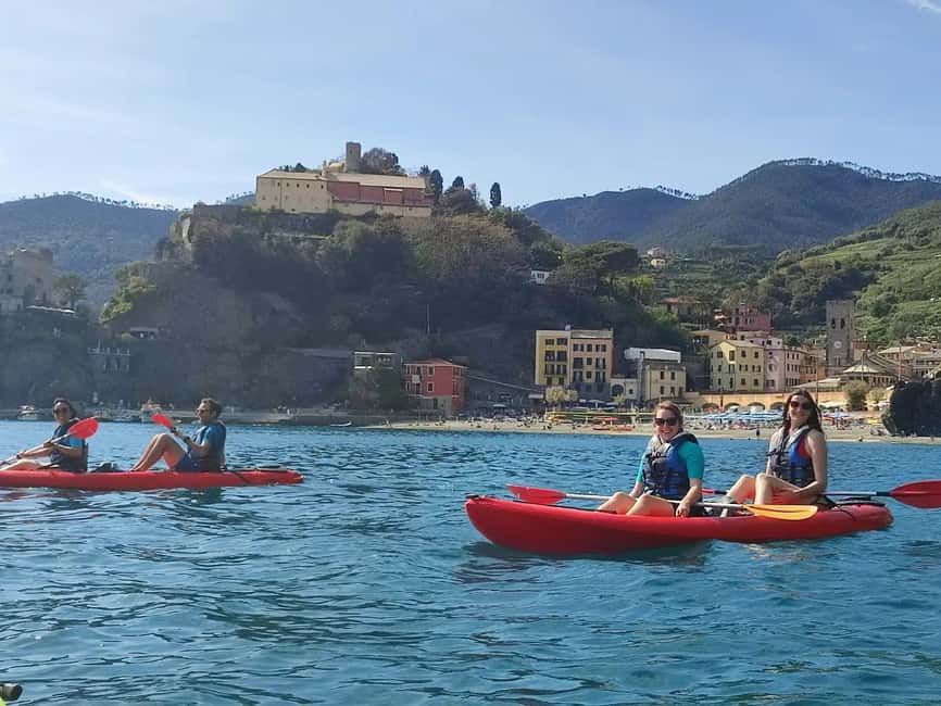 Monterosso al Mare: Monterosso Kayak and Snorkeling Tour - About an hour along the Monterosso coast