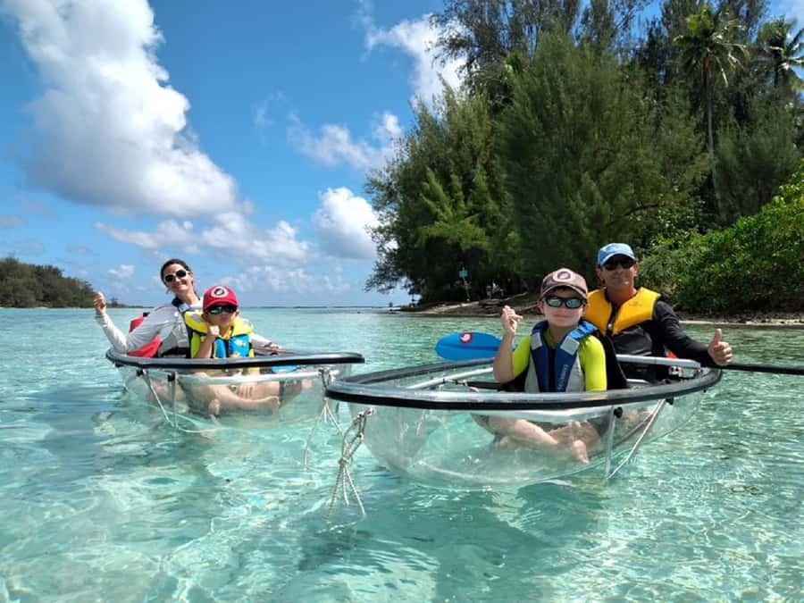 Moorea: Hauru Lagoon 3-hour Guided Kayak Tour with Snack - Coral gardens between Moorea’s motus