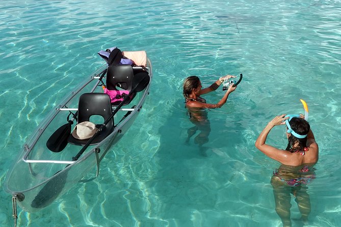 Moorea Lagoon Tour by Transparent Kayak - Snorkeling is the clearest part of the outing