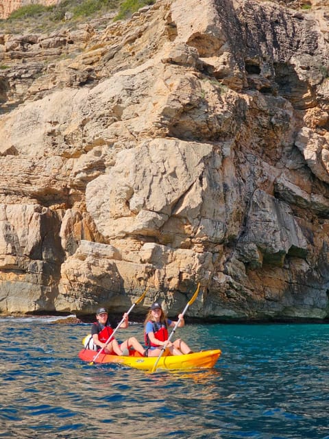 Moraira: Kayak trip from Moraira - Punta Estrella: the longest planned break