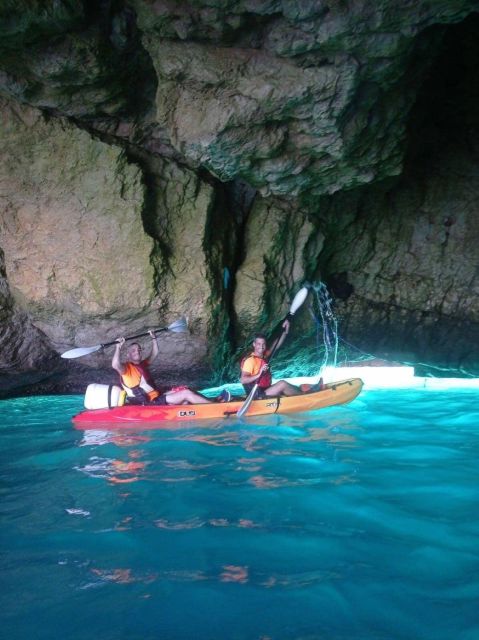 Moraira: Kayak trip from Moraira - What to bring for a wet, active morning