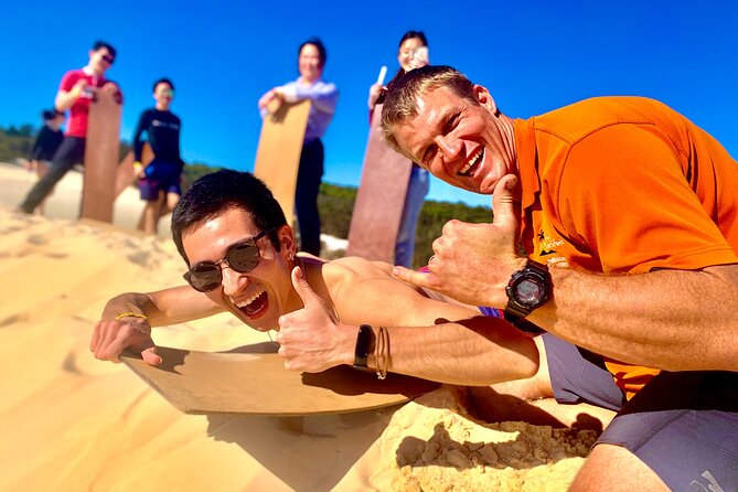 Moreton Island Day Trip (Kayak, Snorkel & Sandboard) frm Brisbane or Gold Coast - Moreton Island by 4WD, with sand between your tires