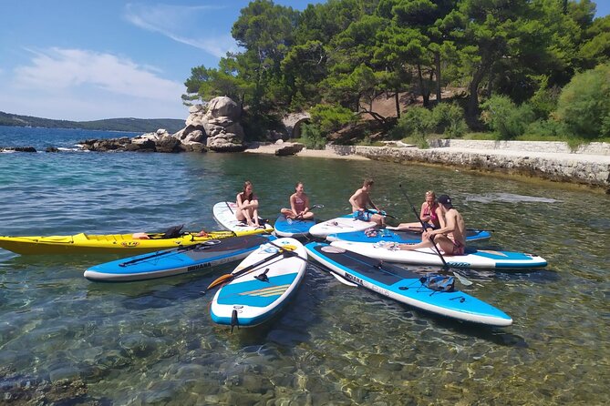 Morning Stand Up Paddle Tour in Split - Swimming, snorkeling, and a possible cliff jump