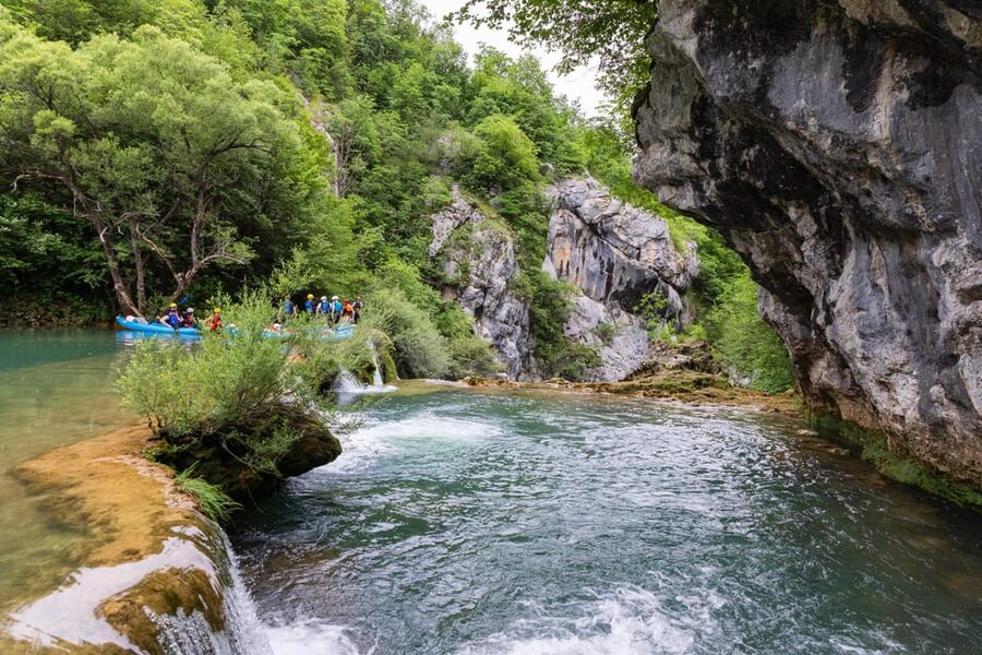Mrežnica Waterfalls Kayaking | Slunj - Rastoke - Plitvice - Returning by van after roughly three hours