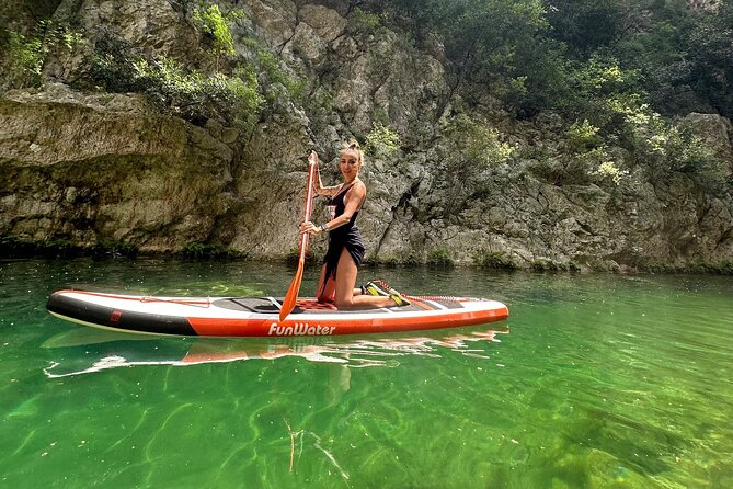 Natural Canyon Sup and Canoe Experience in Antalya - Arriving at a natural canyon
