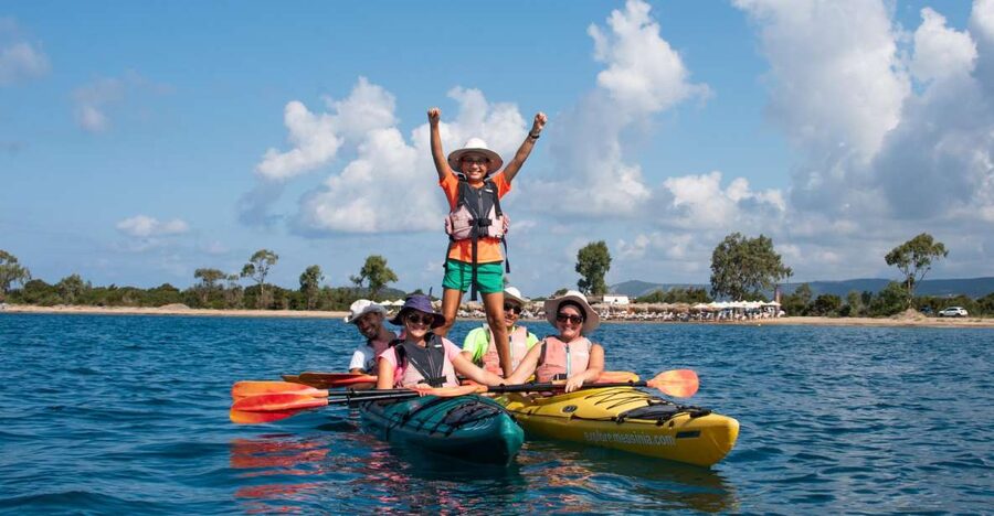 Navarino Bay: Sea Kayaking with Lunch - The Sphacteria viewpoint and its stories