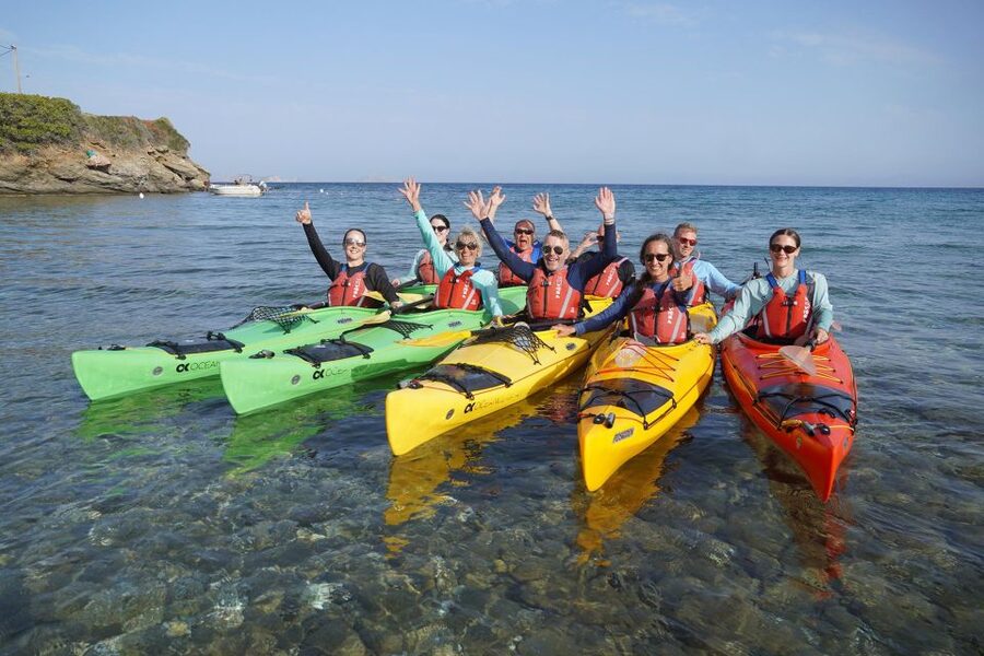 Naxos: Moutsouna Caves Sea Kayak Tour, Snorkeling & Picnic - The guide team is a major part of the value