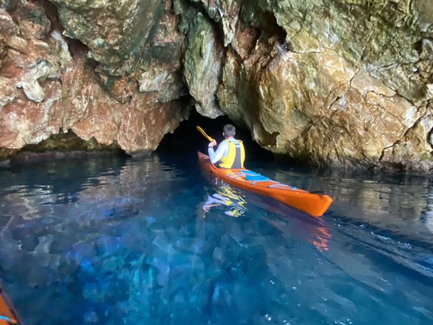 Naxos: Rhina Cave and Coastline Sea Kayaking Tour - Paddling Past Coves and Cycladic Islands