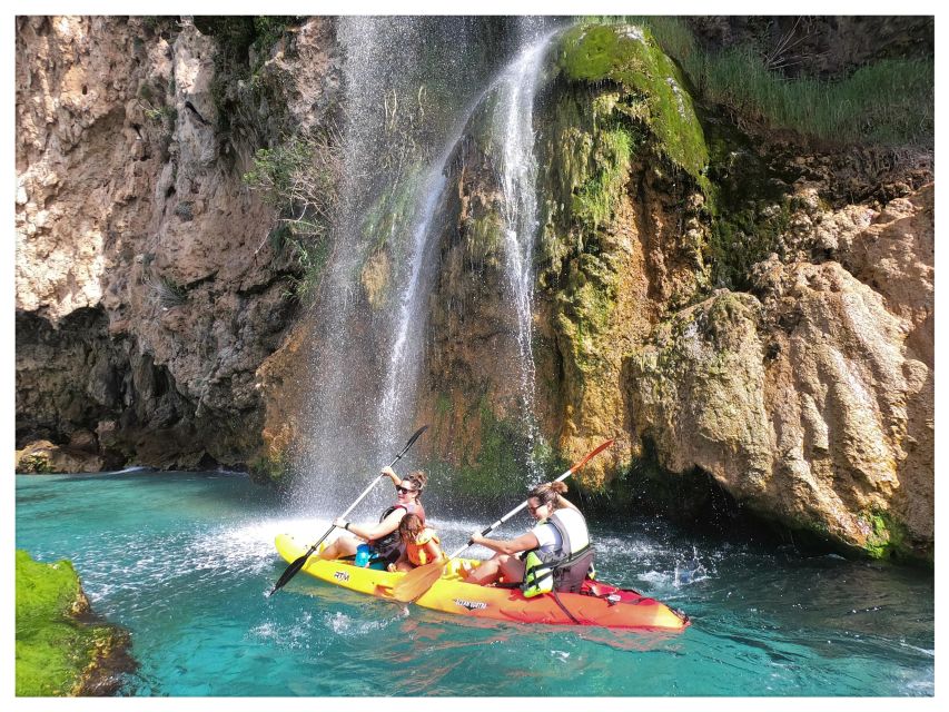 Nerja: Cliffs of Maro-Cerro Gordo Guided Kayak Tour - Swimming in the Clear Water