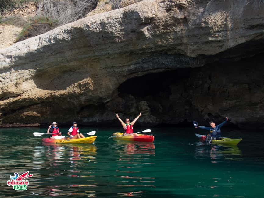 Nerja: Free kayaking route (without a tour guide). 2.5-hour tour. Nerja-Maro Waterfall. - Is $28 good value?
