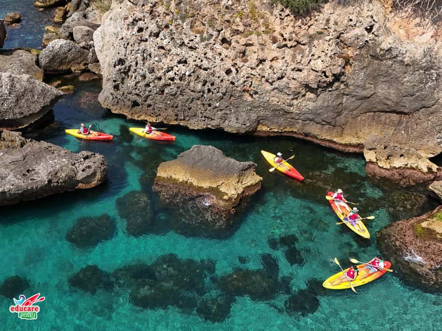 Nerja: Free kayaking route (without a tour guide). 2.5-hour tour. Nerja-Maro Waterfall. - Starting at Burriana Beach