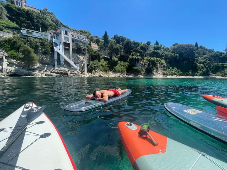 Nice: Villefranche-sur-Mer E-Bike and Paddleboard Tour - Key points at a glance