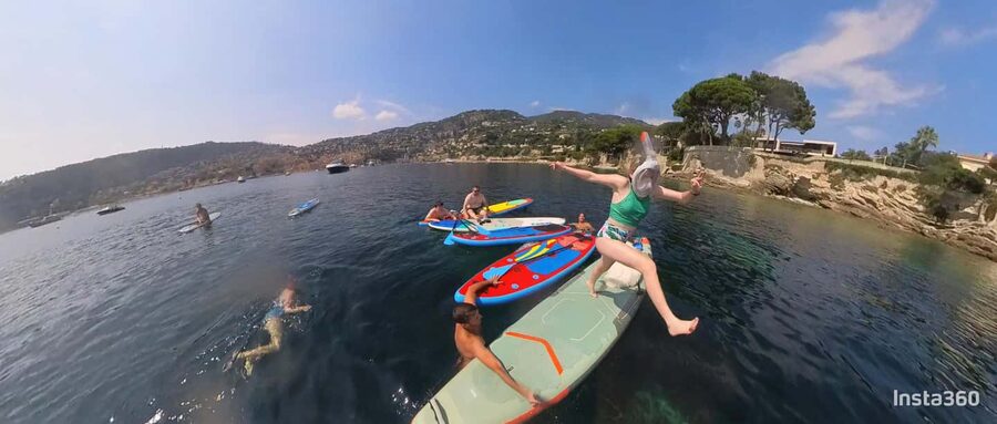 Nice: Villefranche-sur-Mer E-Bike and Paddleboard Tour - Meeting at 7 Av. Villermont