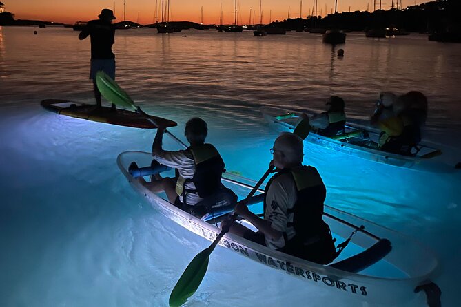 Night Kayak Tour St. John - Westin Resort - How long does the tour really last?