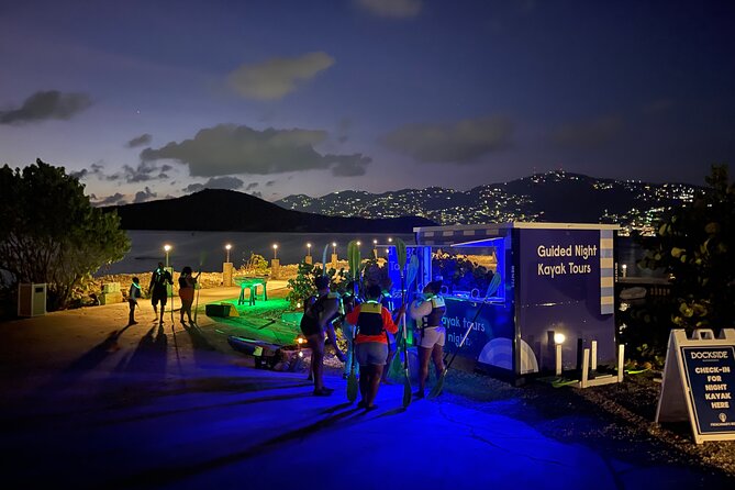 Night Kayak Tour St. Thomas - Westin Frenchman's Reef - Family, couples, and first-time paddlers