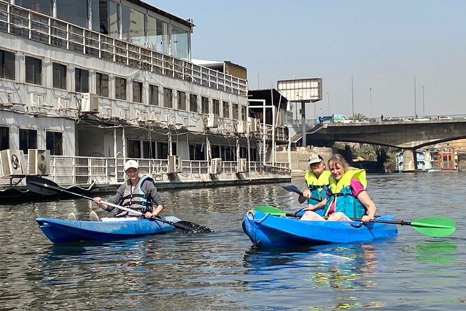 Nile River Kayaking in Cairo with Instructor - The First Paddle on the Nile