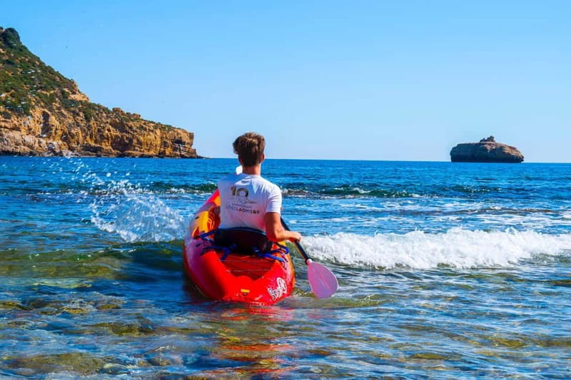 NON-GUIDED KAYAK RENTAL in Jávea/Xabia - Starting from Cala del Pope