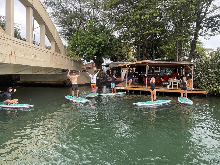 Oahu: North Shore Haleiwa Paddleboard River Adventure - Gliding along the Anahulu River