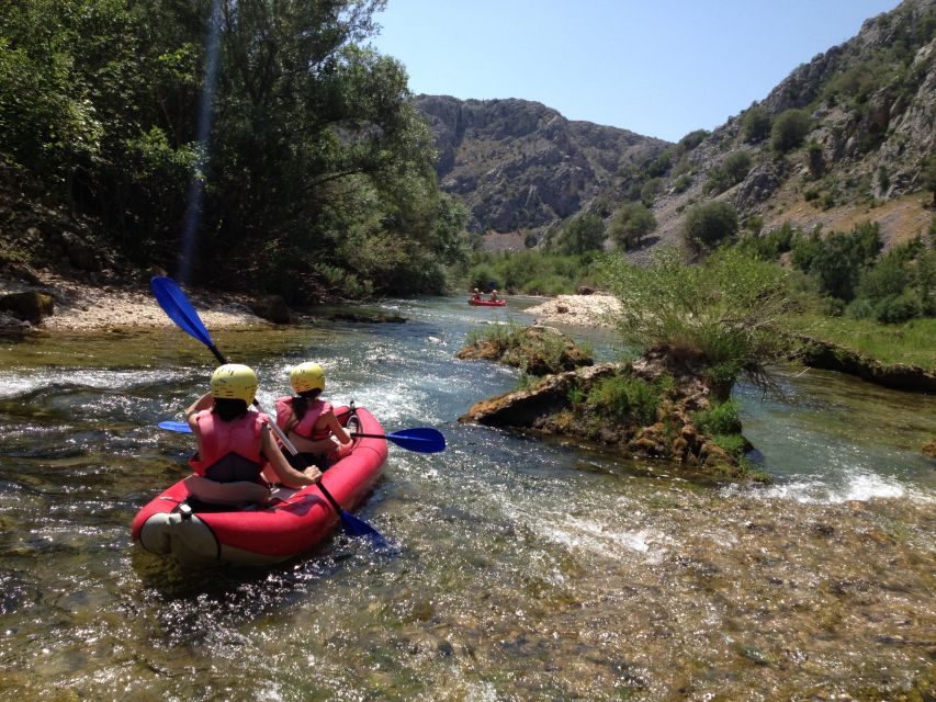 Obrovac: Rafting or Kayaking on the Zrmanja River - Practical comfort and safety limits