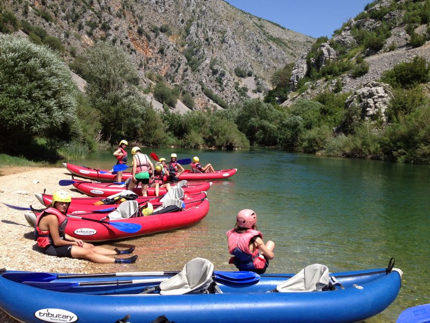 Obrovac: Rafting or Kayaking on the Zrmanja River - Who will enjoy this most?