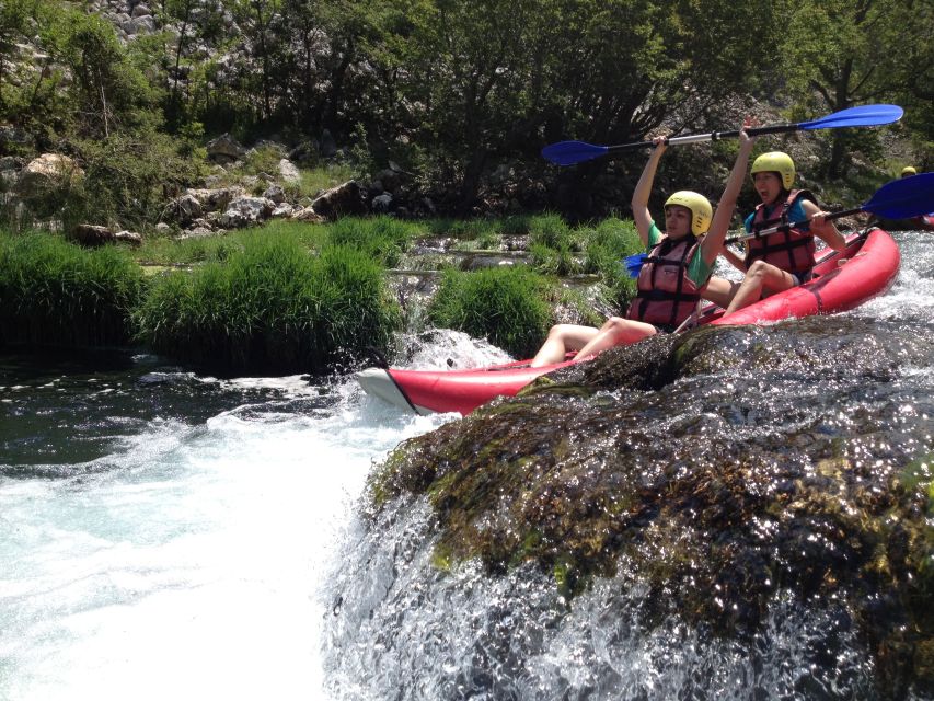 Obrovac: Rafting or Kayaking on the Zrmanja River - Choosing between a summer kayak and a seasonal raft