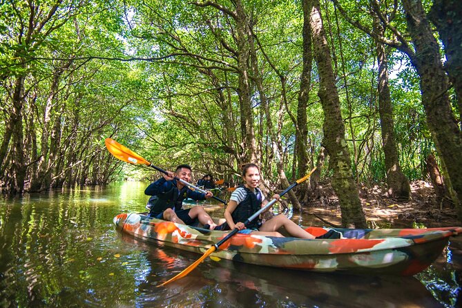 Okinawa Iriomote SUP or Canoe and Sightseeing in Yubujima Island - A six-hour plan with two very different activities