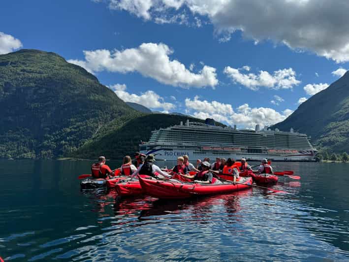Olden: Experience Beginner-friendly Fjord Kayaking - Paddling onto the Nordfjord