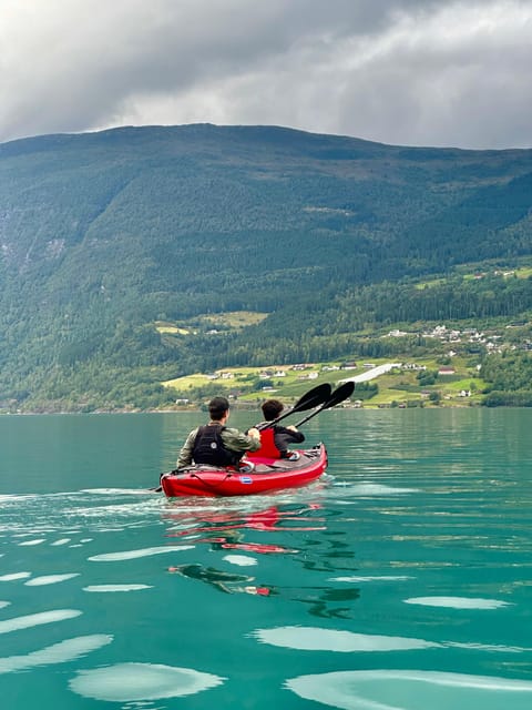 Olden: Experience Beginner-friendly Fjord Kayaking - Mountain views, waterfalls, and local stories
