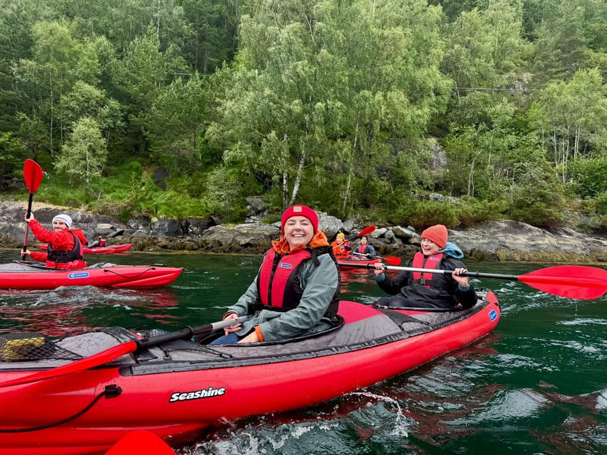 Olden: Experience Beginner-friendly Fjord Kayaking - Wildlife and the chance to swim