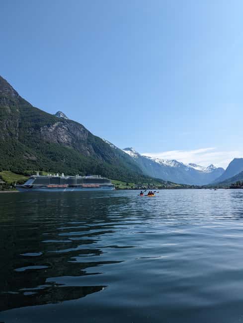 Olden: Fjord Kayaking + Drysuit & Safety Boat - Why Olden is worth seeing from a kayak