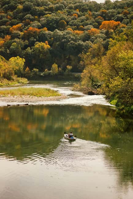 Omiš: 5-Hour Kayak on Cetina River Preserved Nature Park - Radman Mills makes a natural halfway break