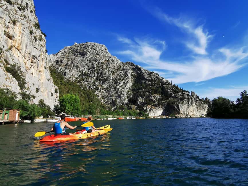 Omiš/Split: 4h Kayaking in Cetina Protected Nature Park Area - The return to Omiš is not always easy