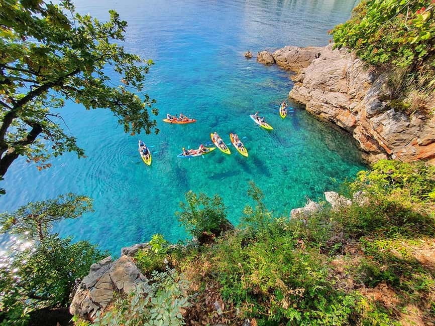 Opatija: Cliffs and caves kayak adventure - What the Opatija kayak trip is really like
