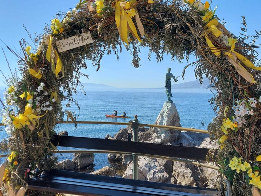 Opatija: Explore kayak adventure - What the $64 price includes